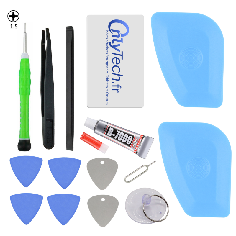 Kit de 15 outils de réparation pour iPad et tablettes Android