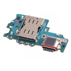 Circuit connecteur de charge et lecteur SIM du Samsung Galaxy S21 FE G990B