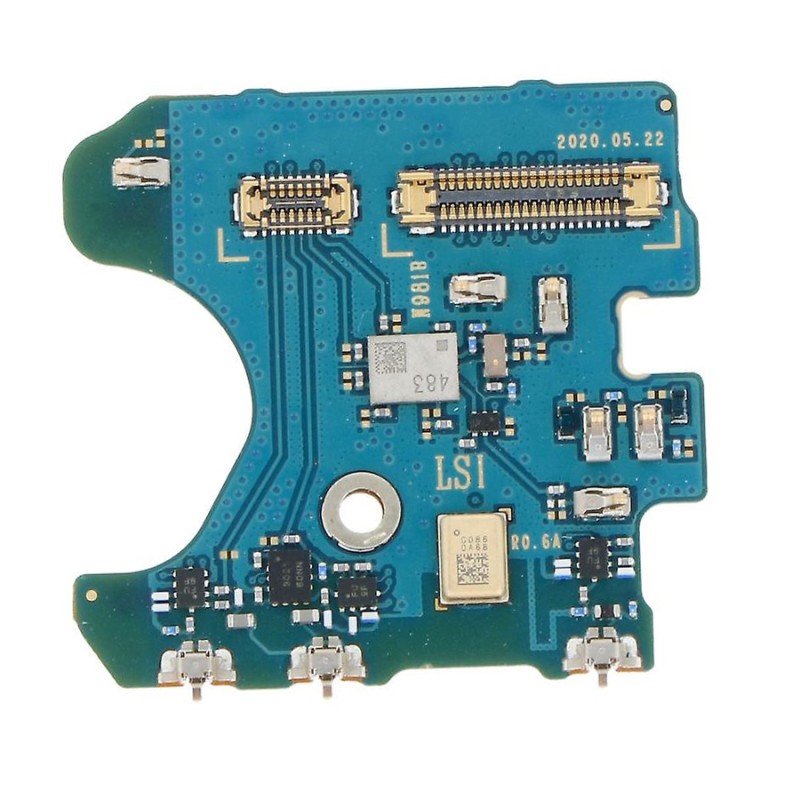 Circuit interne du micro et de l'antenne du Samsung Galaxy Note 20 5G SM-N981B