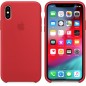 Officiel Apple - Coque en silicone pour iPhone XS - Rouge