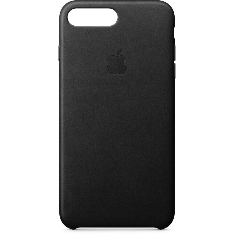 Officiel Apple - Coque en cuir pour iPhone 8 Plus - Noir