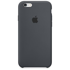 Officiel Apple - Coque en silicone pour iPhone 6S - Gris Foncé
