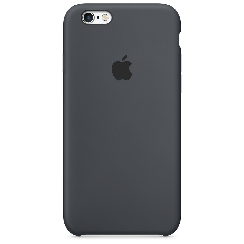 Officiel Apple - Coque en silicone pour iPhone 6S - Gris Foncé