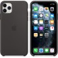 Officiel Apple - Coque en silicone pour iPhone 11 Pro Max - Noir