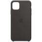 Officiel Apple - Coque en silicone pour iPhone 11 Pro Max - Noir