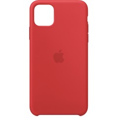 Officiel Apple - Coque en silicone pour iPhone 11 Pro Max - Rouge