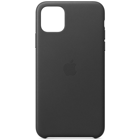 Officiel Apple - Coque en cuir pour iPhone 11 Pro Max - Noir