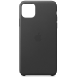 Officiel Apple - Coque en cuir pour iPhone 11 Pro Max - Noir