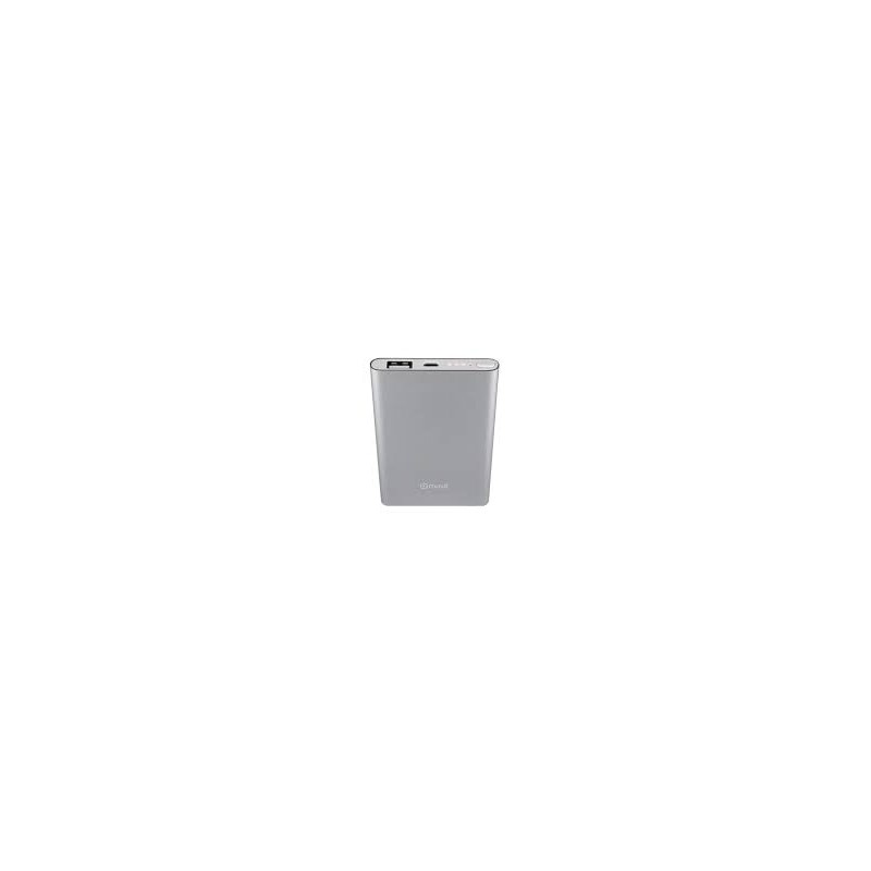 Batterie De Secours Muvit 5000mAh Finition Metal Gris