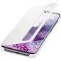 Officiel Samsung - Etui Smart Clear View Cover pour Galaxy S20 / S20 5G - Blanc