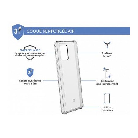 Coque renforcée transparente Force Case Air pour Samsung Galaxy A42 5G