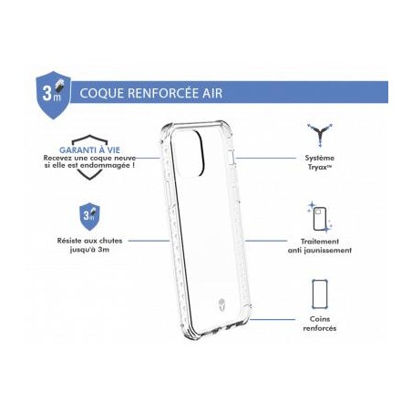 Coque renforcée transparente Force Case Air pour iPhone 11 Pro