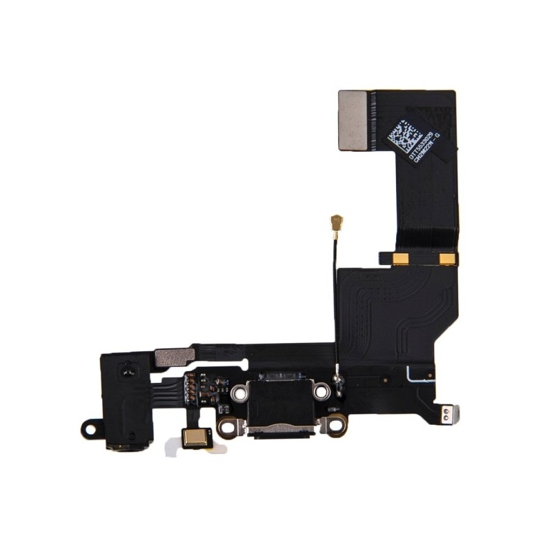 Nappe connecteur de charge Lightning Noir de l'iPhone SE