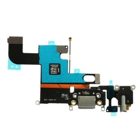 Nappe connecteur de charge Lightning Gris Foncé de l'iPhone 6