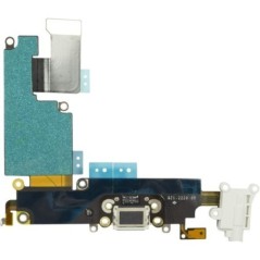 Nappe interne du connecteur de charge de l'iPhone 6 Plus Blanc